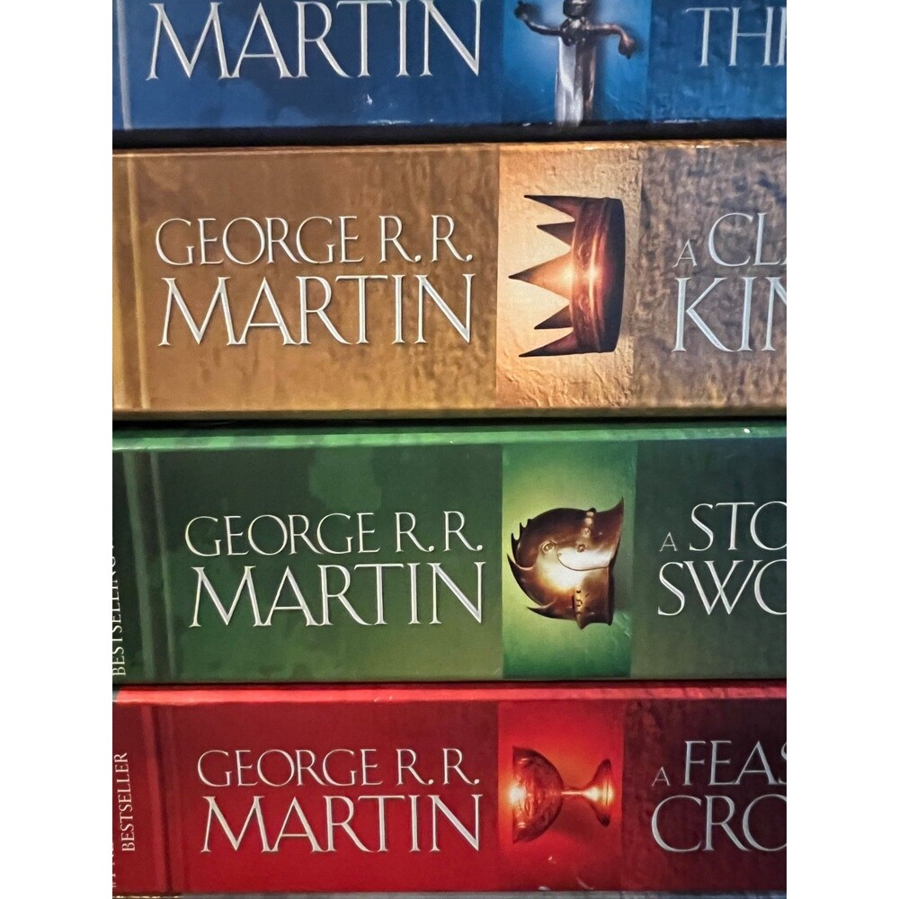 GAME OF THRONES Complete Series Set of 5 PB Books Song of Ice & Fire - Picture 2 of 9